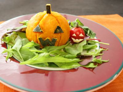 ハロウィン かぼちゃのジャック・オ・ランタン | お料理レシピ | 調味 ...