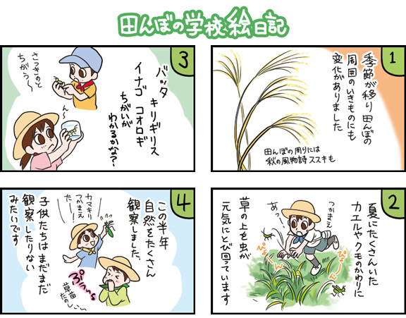 田んぼの学校絵日記