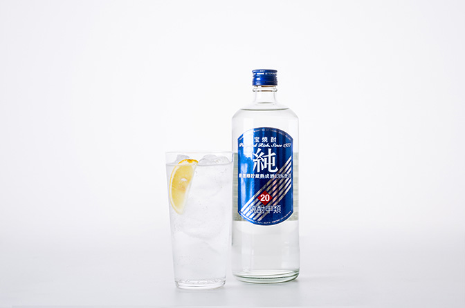 焼酎 宝焼酎 寶 古酒 透明瓶 甲類乙類混和焼酎 宝酒造株式会社