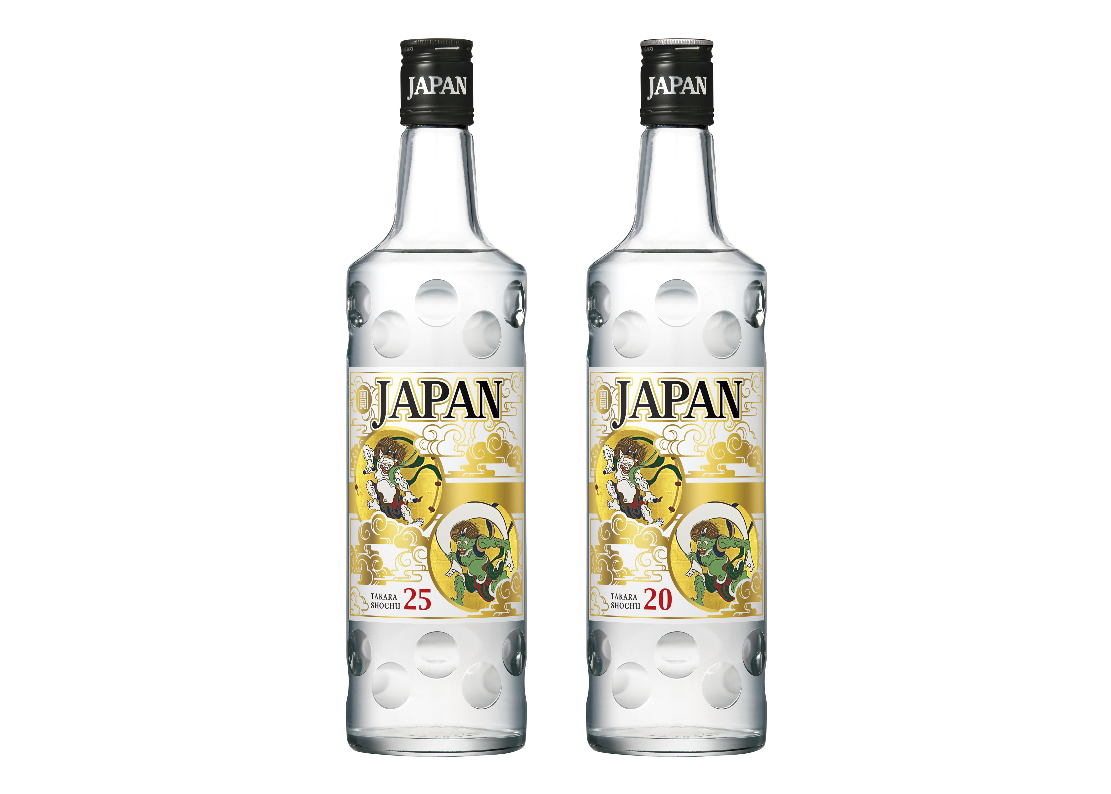 宝焼酎「ＪＡＰＡＮ」２５°・２０° ７００ｍｌデザインリニューアル