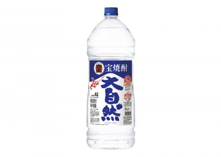 宝焼酎「大自然」４Ｌエコペット