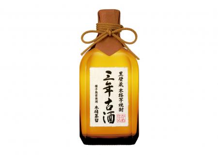 黒壁蔵「本格芋焼酎<木桶蒸留>三年古酒」種子島紫使用