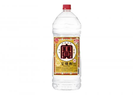 宝焼酎25％　4Ｌエコペット