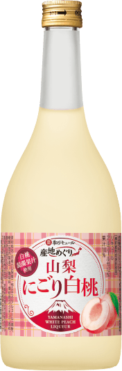 寶 和リキュール「産地めぐり」<山梨にごり白桃>