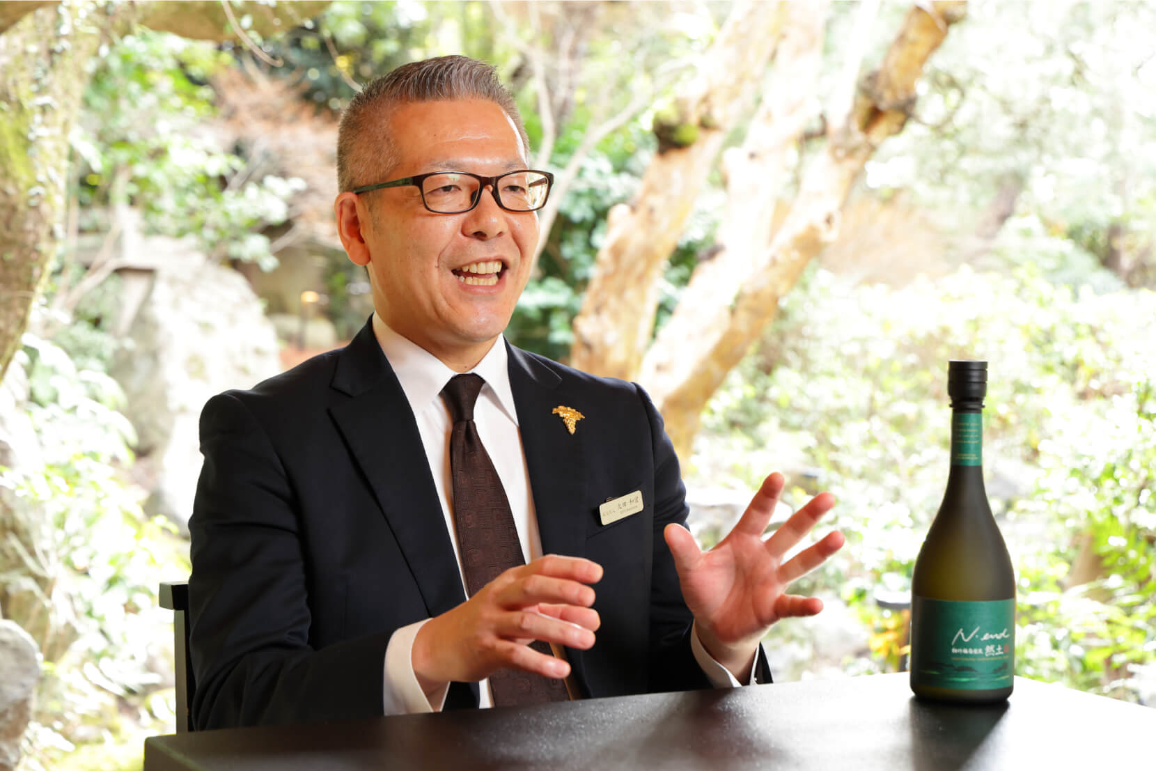 シニアソムリエの太田さん