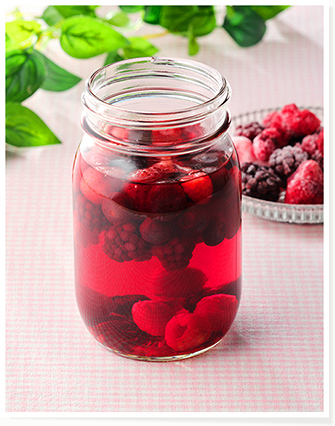 冷凍ミックスベリーの果実酒