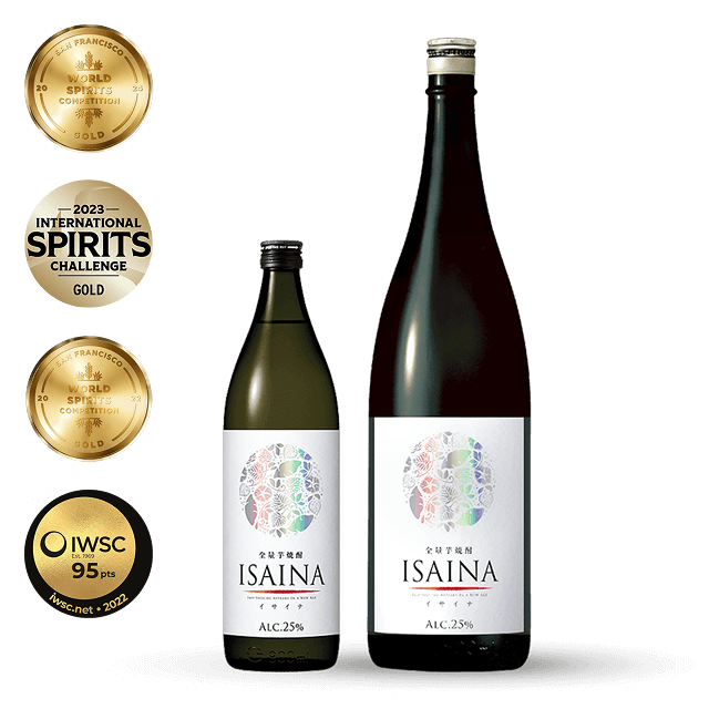 全量芋焼酎「ISAINA」 | 焼酎 | 商品紹介 | 宝酒造株式会社