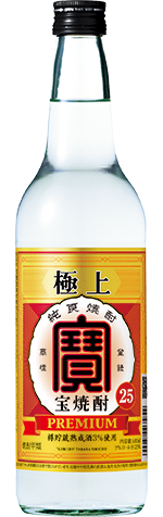 極上＜宝焼酎＞ 25度　600ml