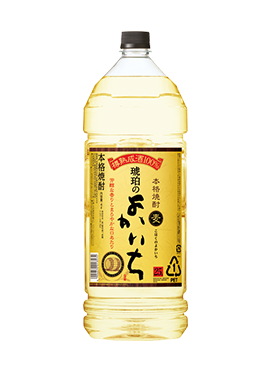 本格焼酎 琥珀のよかいち＜麦＞　25度 4L 紙パック