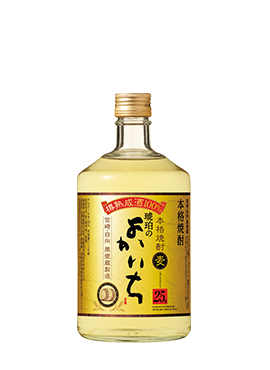 本格焼酎 琥珀のよかいち＜麦＞　25度 720ml 壜