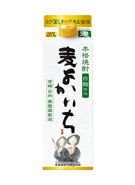 本格焼酎 よかいち＜麦＞　25度 900ml 紙パック