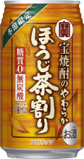 宝焼酎のやわらかほうじ茶割り 335㎖