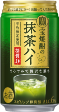 宝焼酎の抹茶ハイ 350㎖