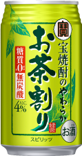 宝焼酎のやわらかお茶割り 335㎖