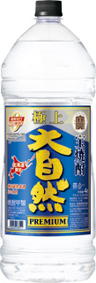 宝焼酎「極上〈大自然〉」20°4Lエコペット｜宝焼酎「大自然