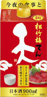 松竹梅「天」900ML紙パック｜松竹梅「天」｜清酒｜商品情報